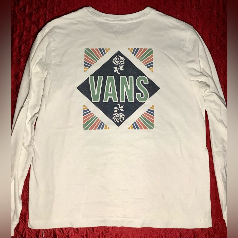 Vans long sleeve graphic tee